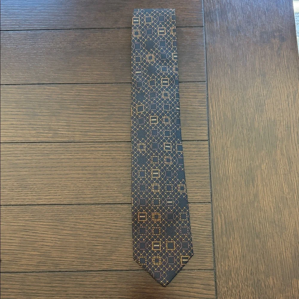Brioni Vintage Y2K 2000 Silk Tie NWT
